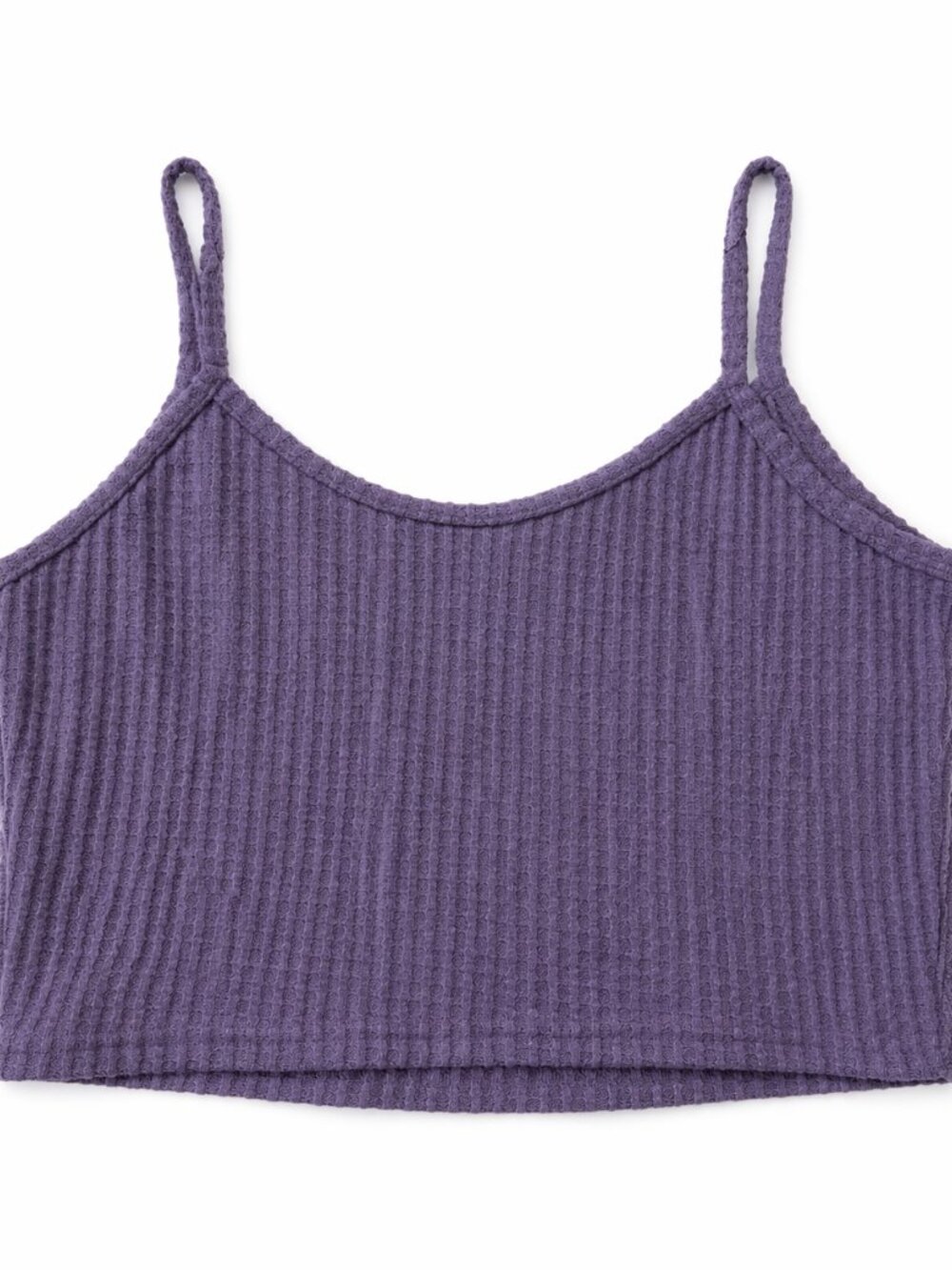 Hollister Waffle Tank & Shorts Sleep Set Purple Size Small - Picture 3 of 6